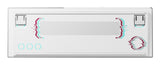 CHERRY MX 8.2 Pro TMR Wireless tastatur Spil USB + RF Wireless + Bluetooth QWERTZ Tysk Sølv, Hvid