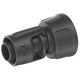 Gardena 13222-20 vandslange beslag Tap stik Plast Sort 1 stk