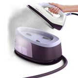 Philips 3000 series PSG3000/30 Dampstrygning station 2400 W 1,4 L Keramisk strygesål Lilla, Hvid
