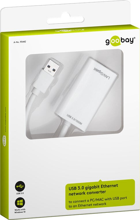 Goobay 95442 interface-kort/adapter RJ-45