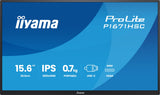 iiyama ProLite P1671HSC-B1 computerskærm 39,6 cm (15.6") 1920 x 1080 pixel Fuld HD LED Sort