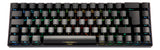 Deltaco Gaming GAM-100-DE tastatur Spil USB + RF Wireless + Bluetooth QWERTZ Tysk Sort