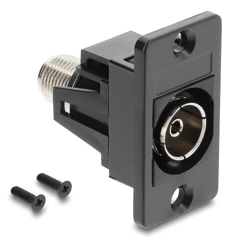 DeLOCK 91195 koaksial forbinder F/IEC 1 stk 75 ohm (Ω)