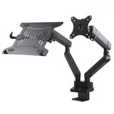 Maclean MC-813 skærmbeslag og -stativer 81,3 cm (32") Skrivebord Sort