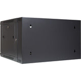 Inter-Tech SMB-6606 6U Vægmonteret stativ Sort