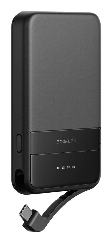 EcoFlow RAPID Lithium-Ion (Li-Ion) 5000 mAh Trådløs opladning Sort