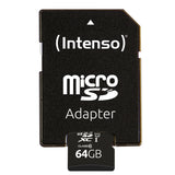 Intenso 3424490 hukommelseskort 64 GB MicroSD UHS-I Klasse 10