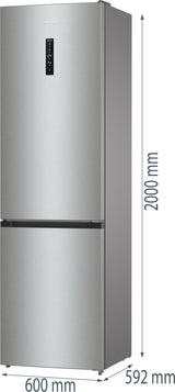 Gorenje G600 NRK620CA2XL4 Fritstående 331 L Grå, Rustfrit stål, Mørkegrå