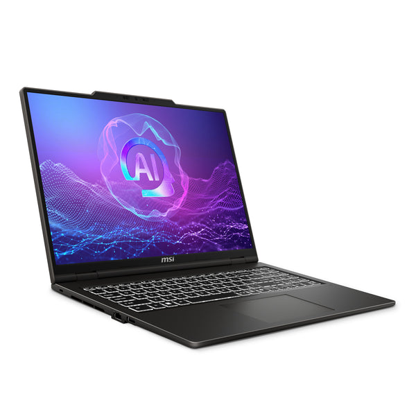 MSI Venture A16 AI+ A3HMG-036DE Copilot+ PC AMD Ryzen AI 5 340 Laptop 40,6 cm (16") 2K 16 GB DDR5-SDRAM 512 GB SSD Wi-Fi 6E (802.11ax) Windows 11 Home Grå