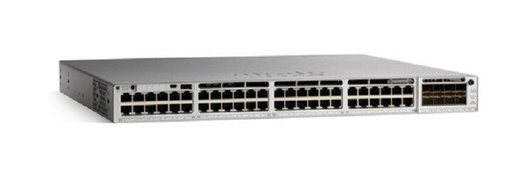 Cisco Catalyst C9300-48UXM-E netværksswitch Administreret L2/L3 10G Ethernet (100/1000/10000) Strøm over Ethernet (PoE) 1U Grå