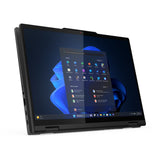 Lenovo ThinkPad T14s 2-in-1 Gen 1 Intel Core Ultra 5 225U Hybrid (2-i-1) 35,6 cm (14") Berøringsskærm WUXGA 16 GB LPDDR5x-SDRAM 512 GB SSD Wi-Fi 6E (802.11ax) Windows 11 Pro Tysk Sort