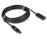CLUB3D CAC-1411 USB-kabel USB 3.2 Gen 2 (3.1 Gen 2) 5 m USB A 10 Gbit/sek. Sort