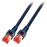 EFB Elektronik K5515.0,25 netværkskabel Sort 0,25 m Cat6 S/FTP (S-STP)
