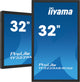 iiyama TF3239AS-B1AG computerskærm 80 cm (31.5") 1920 x 1080 pixel Fuld HD LED Berøringsskærm Sort