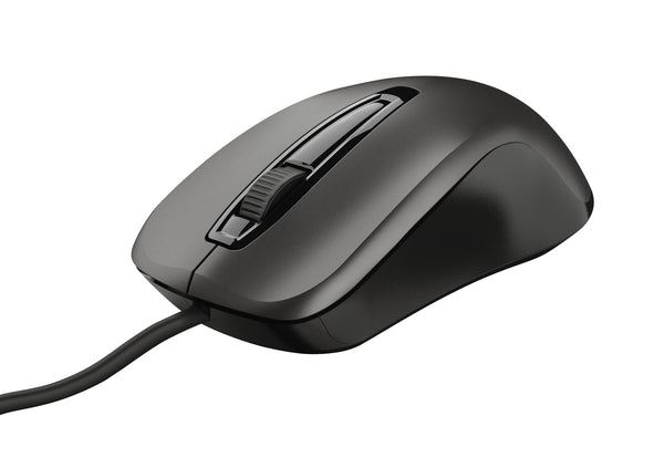 Trust Carve mus Kontor Ambidextrous USB Type-A Optisk 1200 dpi