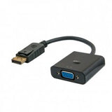 Savio CL-90 videokabel adapter 0,2 m DisplayPort VGA (D-Sub) Sort