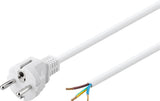 Goobay 51328 el-ledning Hvid 1,5 m Strømstik type F CEE7/7