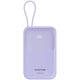 Canyon power bank OnPower 101 built-in cable 10000 mAh PD22.5W Violetin Lithium-Ion (Li-Ion) Lilla