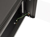 Lanberg WF03-5306-10B stativ 6U Vægmonteret stativ Sort