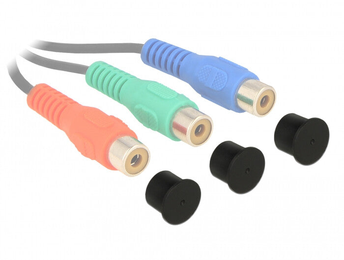DeLOCK 60168 hardware monteringsdæksel 10 stk Polyethylen Hætte