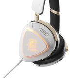 ASUS ROG Delta II-KJP Headset Kabel & trådløs Spil Bluetooth Sort, Hvid