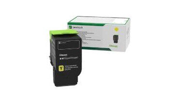 Lexmark 78C20Y0 tonerpatron 1 stk Original Gul