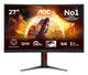 AOC G4 Gaming computerskærm 68,6 cm (27") 2560 x 1440 pixel Quad HD LED Sort, Rød