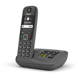 Gigaset AE690A Analog/DECT-telefon Nummervisning Anthracit