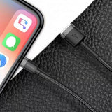 Baseus CALKLF-CG1 Lightning kabel 2 m Grå, Sort