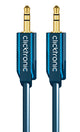 ClickTronic 70482 lydkabel 10 m 3.5mm Blå