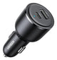 Ugreen 35023 oplader til mobil enhed Universel Sort Cigartænder Hurtig opladning Automatisk