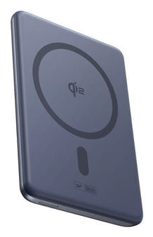 Baseus P1007680B813-00 powerbank 5000 mAh Trådløs opladning Grå