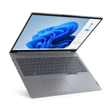 Lenovo ThinkBook 16 G7 ARP AMD Ryzen™ 5 7535HS Laptop 40,6 cm (16") WUXGA 32 GB DDR5-SDRAM 1 TB SSD Wi-Fi 6E (802.11ax) Windows 11 Pro Tysk Grå
