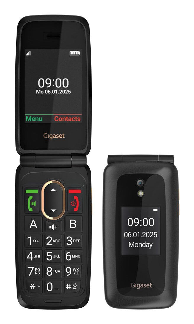 Gigaset GL795 7,11 cm (2.8") 142 g Sort Senior telefon