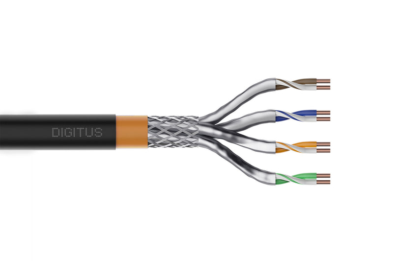 Digitus DK-1741-VH-5-OD netværkskabel Sort 500 m Cat7 S/FTP (S-STP)