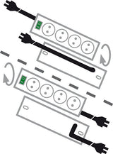 Brennenstuhl 1153300467 Sort 7 AC stikkontakt(er) 230 V 2 m