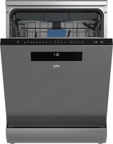 Beko DEN48530X opvaskemaskine Fritstående 15 kuverter