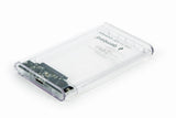 Gembird EE2-U3S9-6 drevkabinet HDD kabinet Transparent 2.5"