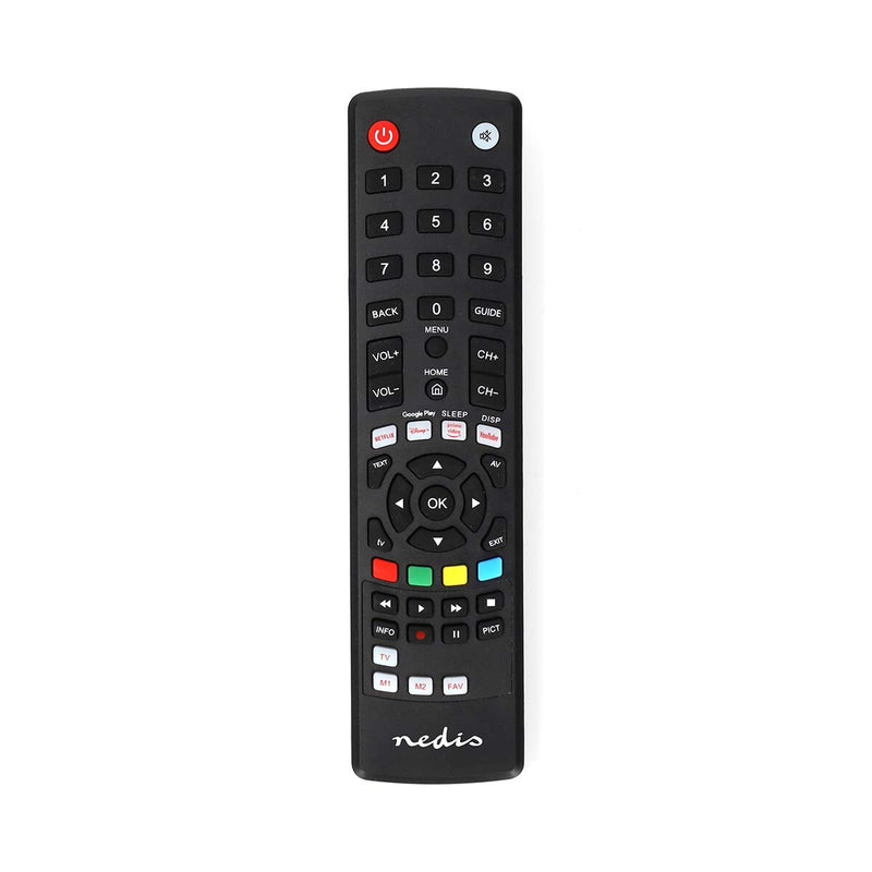 Nedis TVRC2310BK fjernbetjening IR trådløs TV Tryk på knapper