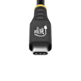 StarTech.com CC2M20GUSB4TP USB-kabel USB4 Gen 2x2 2 m USB C 20 Gbit/sek. 240 W Sort