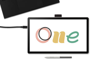 Wacom One 14 tegneplade Sort, Hvid 2540 lpi 309 x 174 mm USB