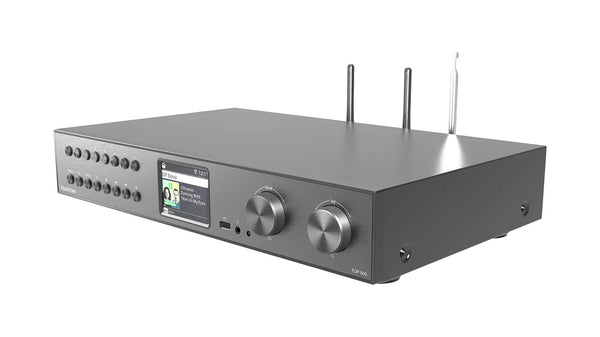 Telestar 5700500 audiotuner Hjem Sort