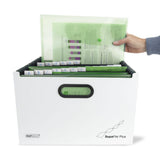 Rapesco 1622 fil opbevaring Polypropylen (PP) Sort, Hvid