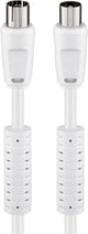 Goobay 50726 koaxial kabel 7,5 m Koaksial Hvid