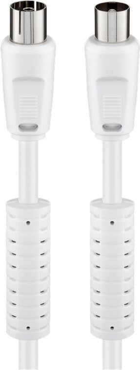Goobay 50726 koaxial kabel 7,5 m Koaksial Hvid