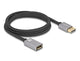 DeLOCK 81080 DisplayPort kabel 2 m Grå, Sort