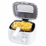 Clatronic FR 3771 Enkelt 2,5 L 1800 W Frituregryde Hvid