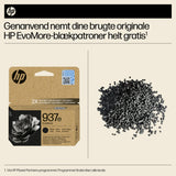 HP Original 937e EvoMore-blækpatron, sort