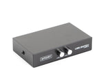 Gembird DSU-21 KVM Switch Hvid