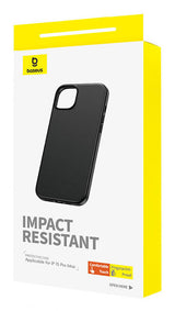 Baseus Fauxther mobiltelefon etui 17 cm (6.7") Cover Sort